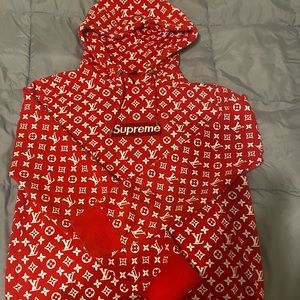 louis vuitton x supreme hoodie